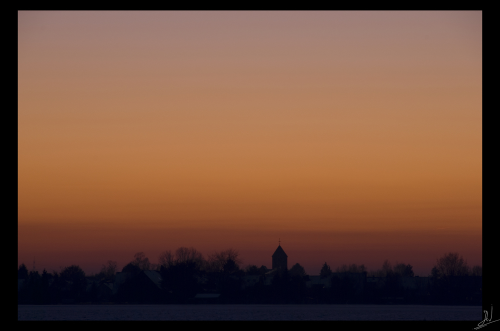 Liedberg bei Nacht