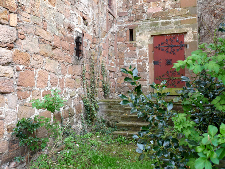 Lieferanteneingang? von Schloß Marburg