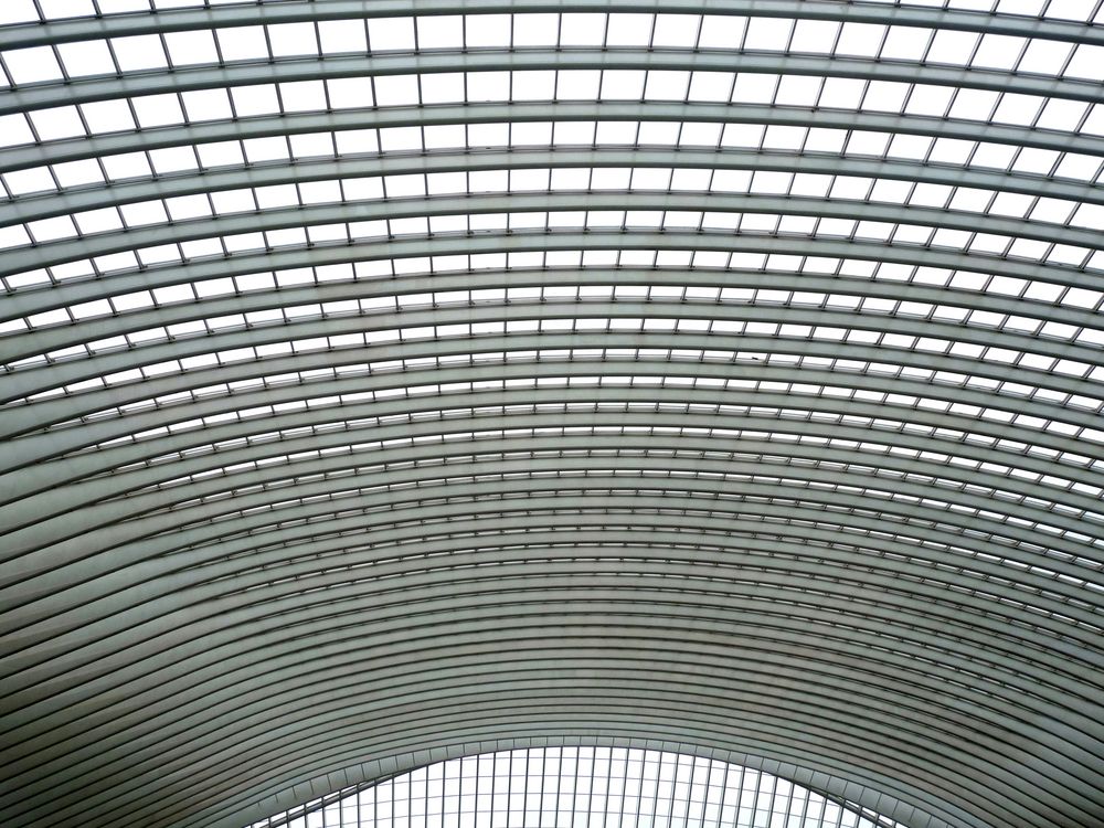 LIEGE, GARE DES GUILLEMINS - LE TOIT