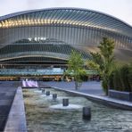 Liège-Guillemins Bahnhof der besonderen Art ...