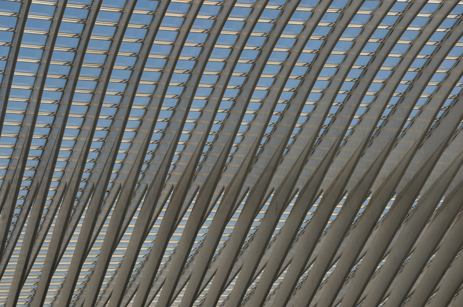 Liege-guillemins Deckenkonstruktion 1