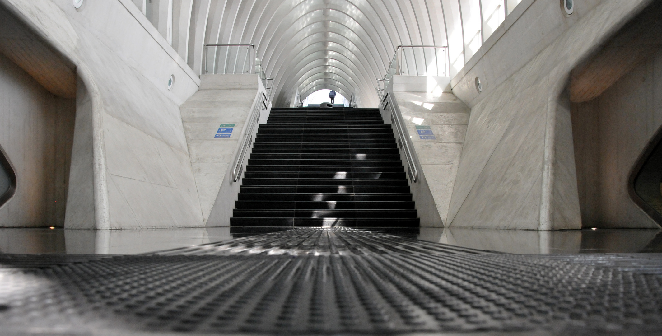 Liege-Guillemins Innentreppe