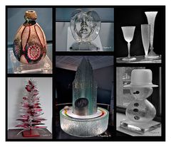Liége - Kristallerie Val saint Lambert - Glaskunstvarianten