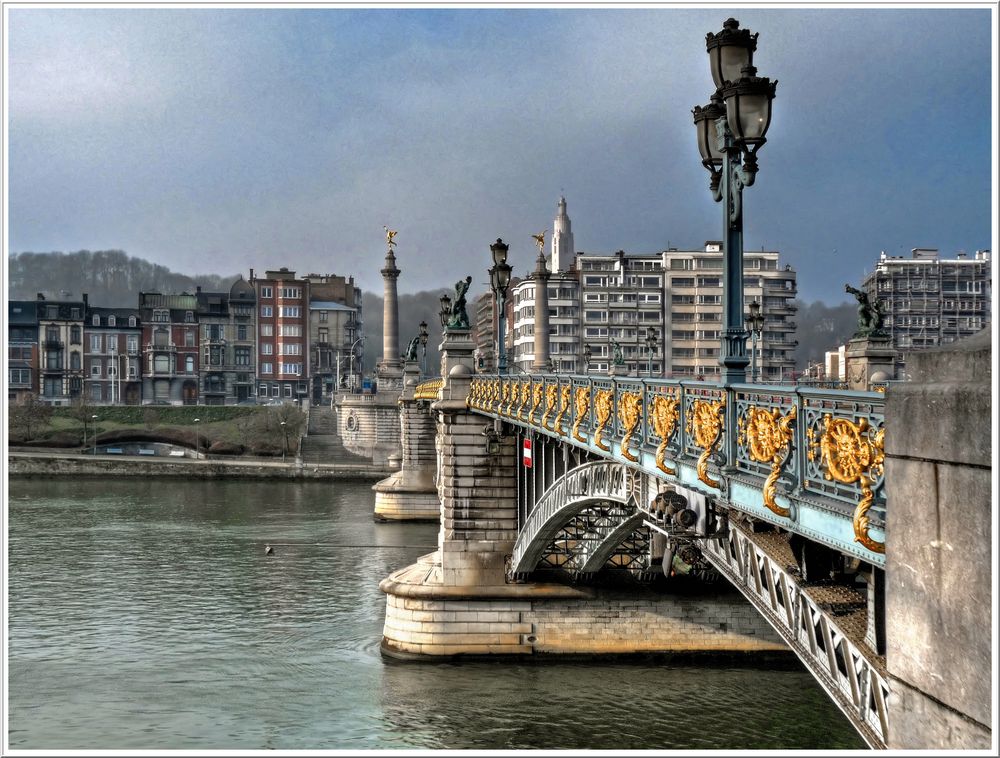 LIEGE, le pont de Fragnée