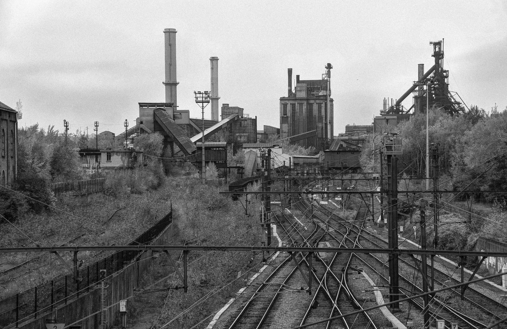 Liege - Ougrée - Rue d'Ougrée - Blast-Furnaces of Cockerill Sambre - 02