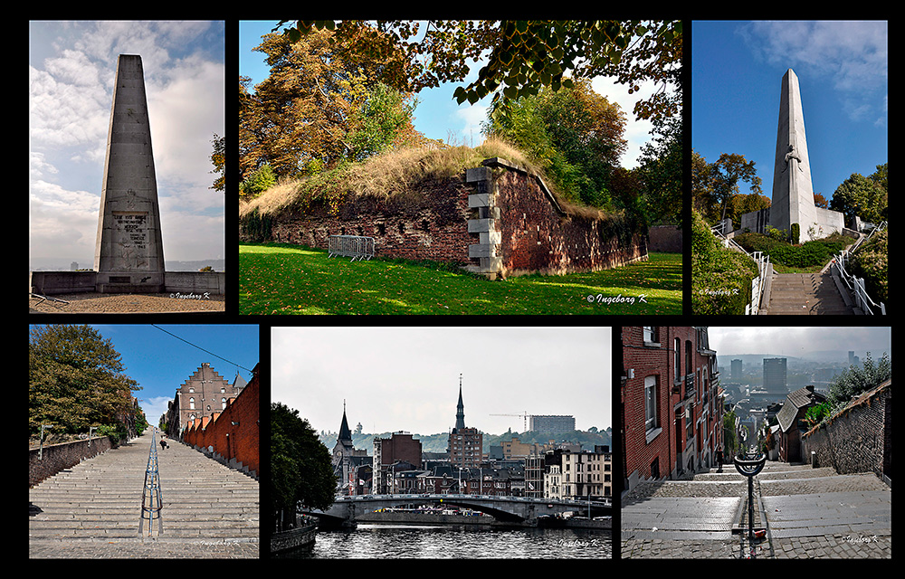 Liége - Zitadelle - Montagne de Bueren