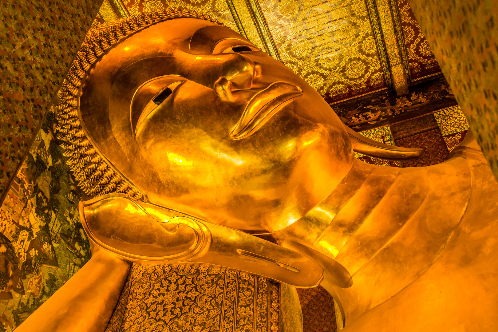 liegender Buddha II - Wat Pho/Bangkok