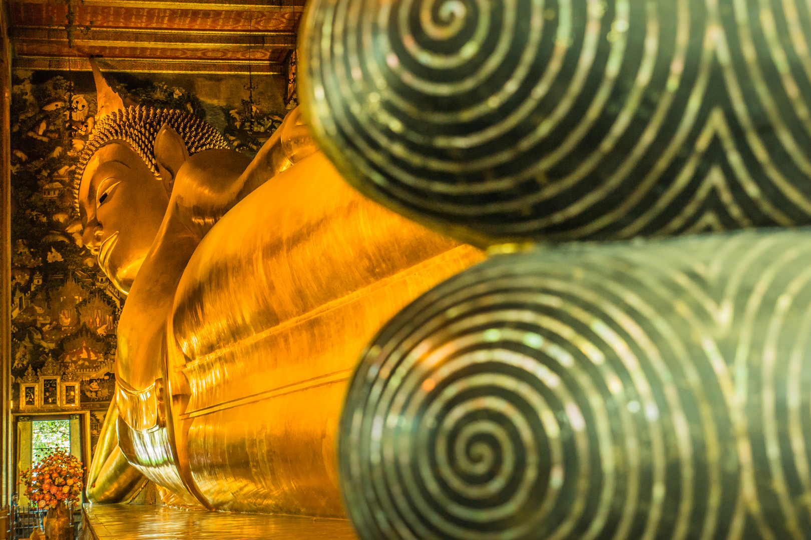 liegender Buddha III - Wat Pho/Bangkok