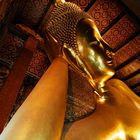 Liegender Buddha im Wat Pho in Bangkok