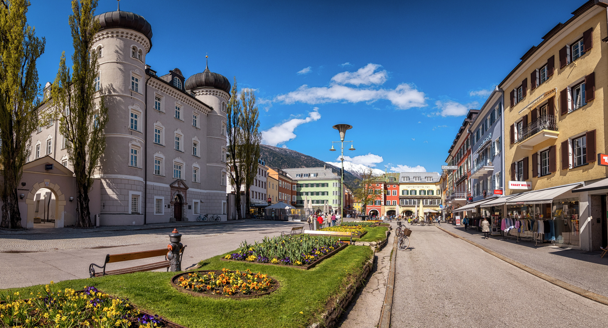 Lienz - Hauptstadt von Osttirol mit fast südlichen Flair