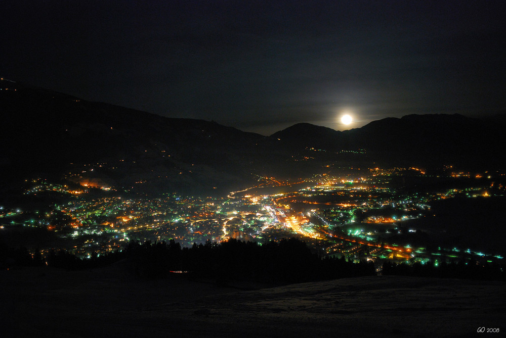 Lienz im Mondlicht