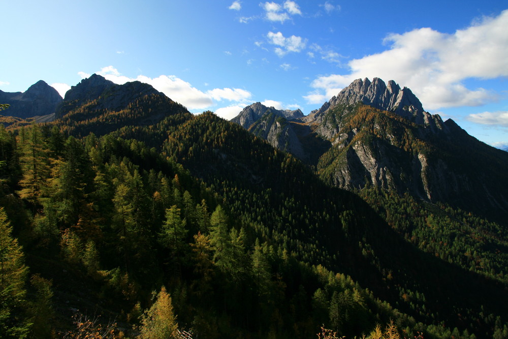 Lienzer Dolomiten im Herbst