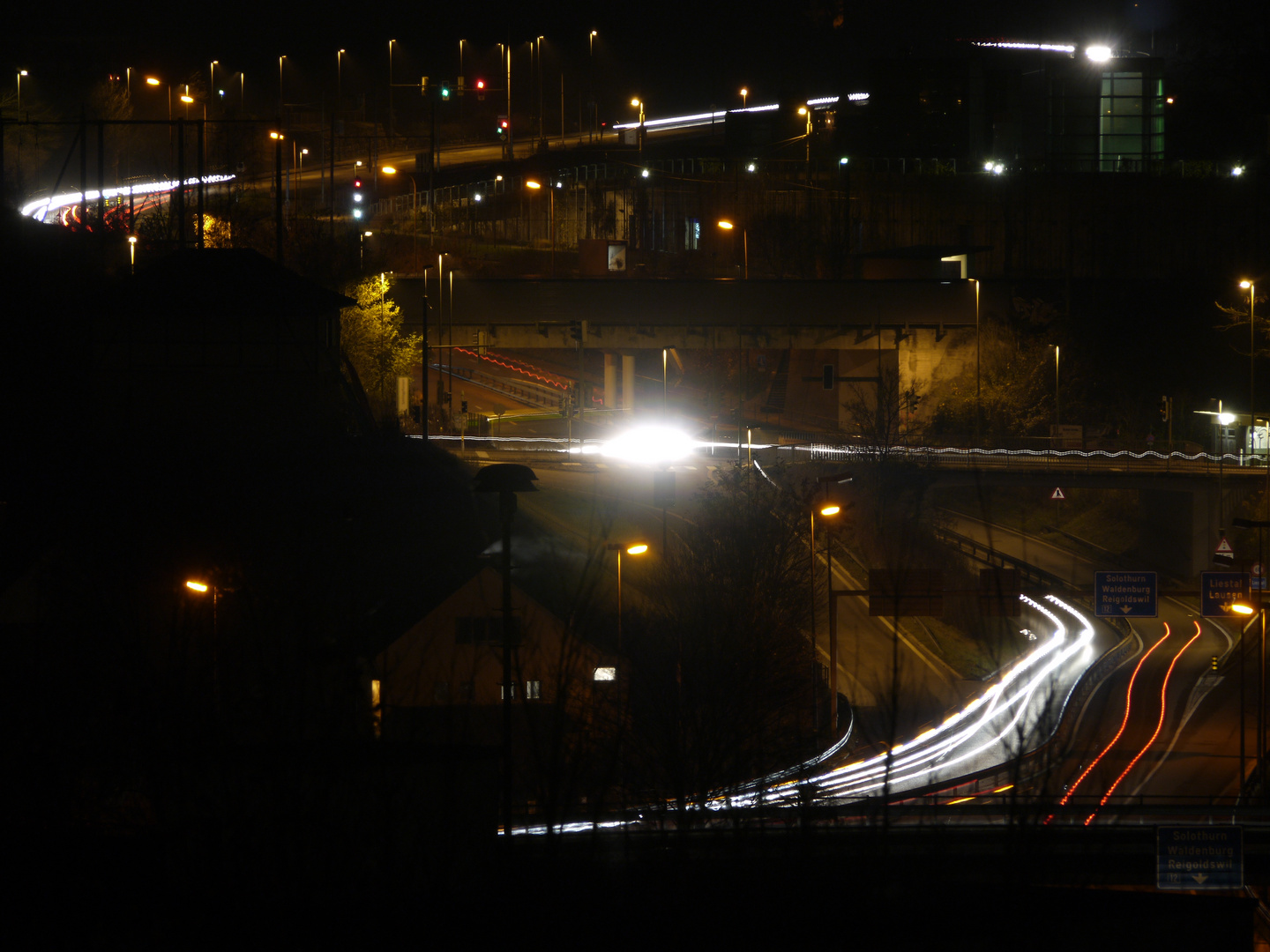 Liestal bei Nacht