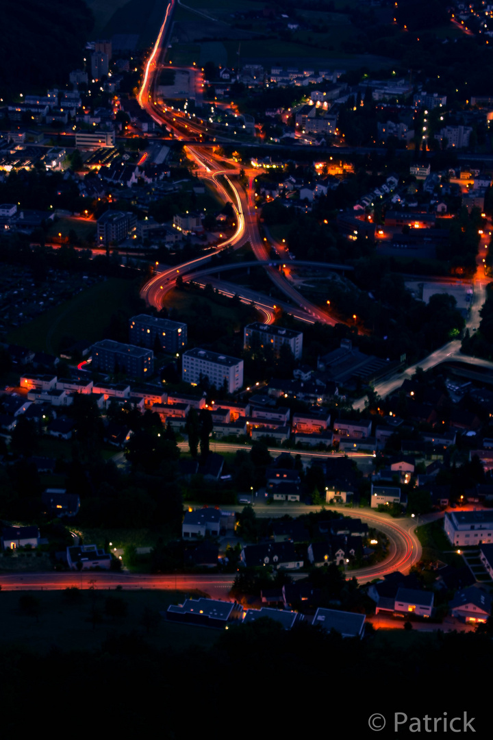 Liestal in der Nacht