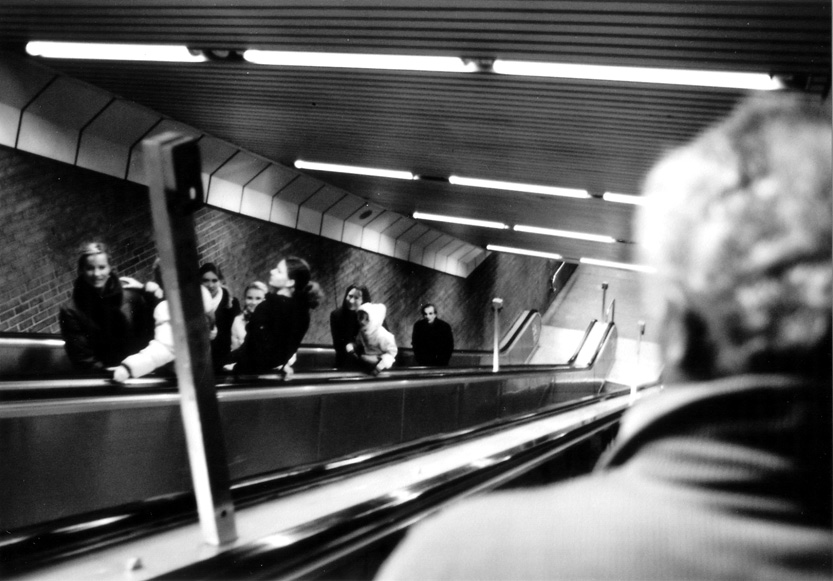 Life is like an escalator von FFF Schuster