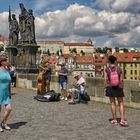 Life Musiker Karlsbrücke