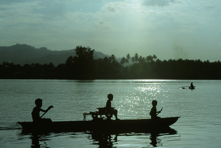 life on sepik river...