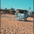 Lifeguard Beach Santa Monica