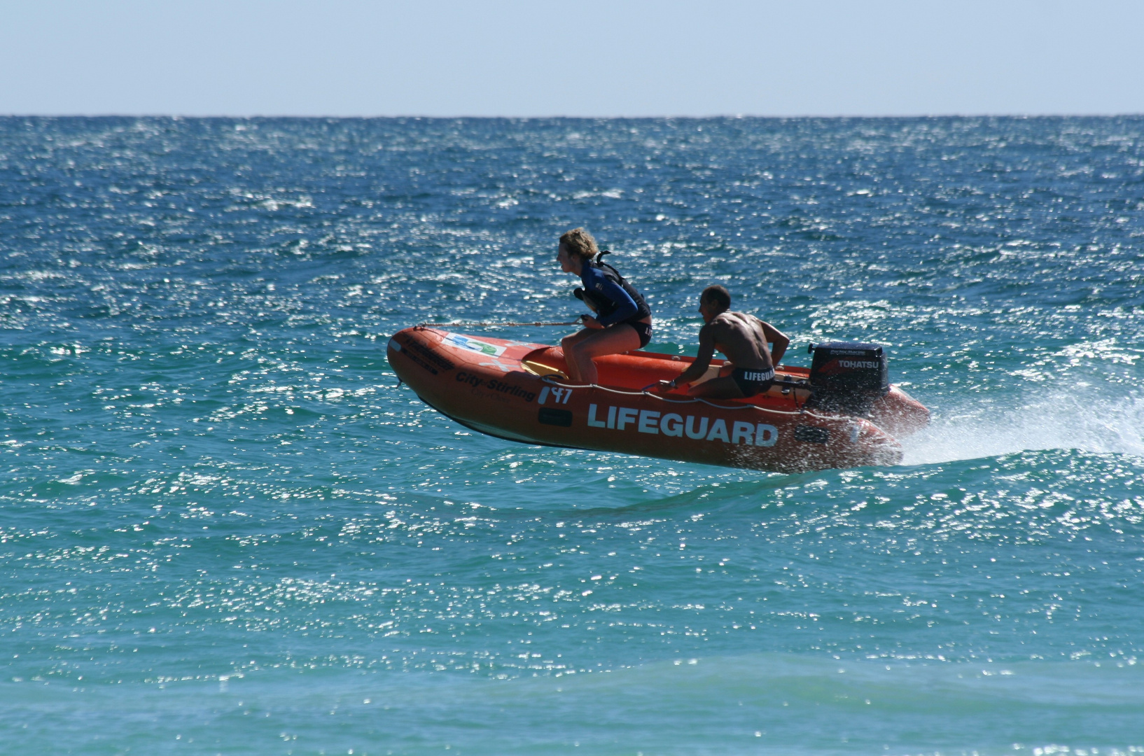 lifeguard on duty