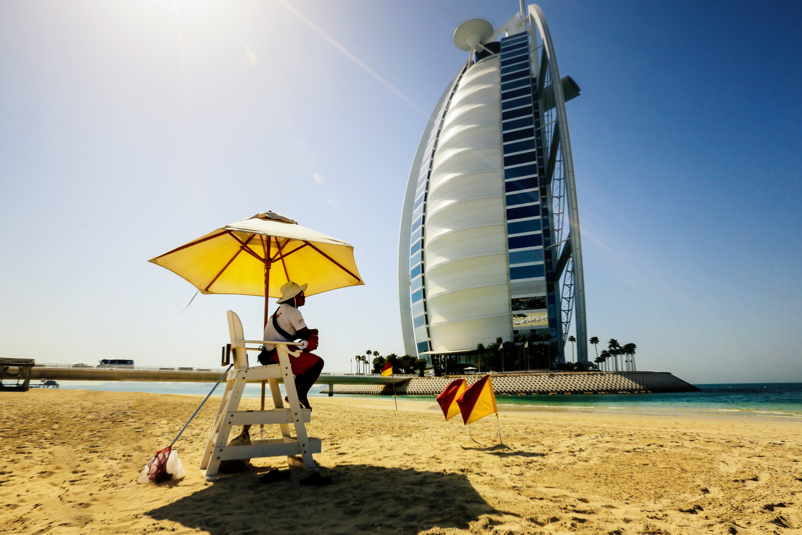 Lifeguard on duty