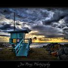 LIFEGUARD TOWER ON CABRILLO BEACH