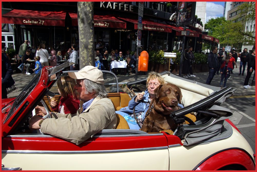 Lifestyle im Cabrio