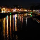 Liffey bei Nacht