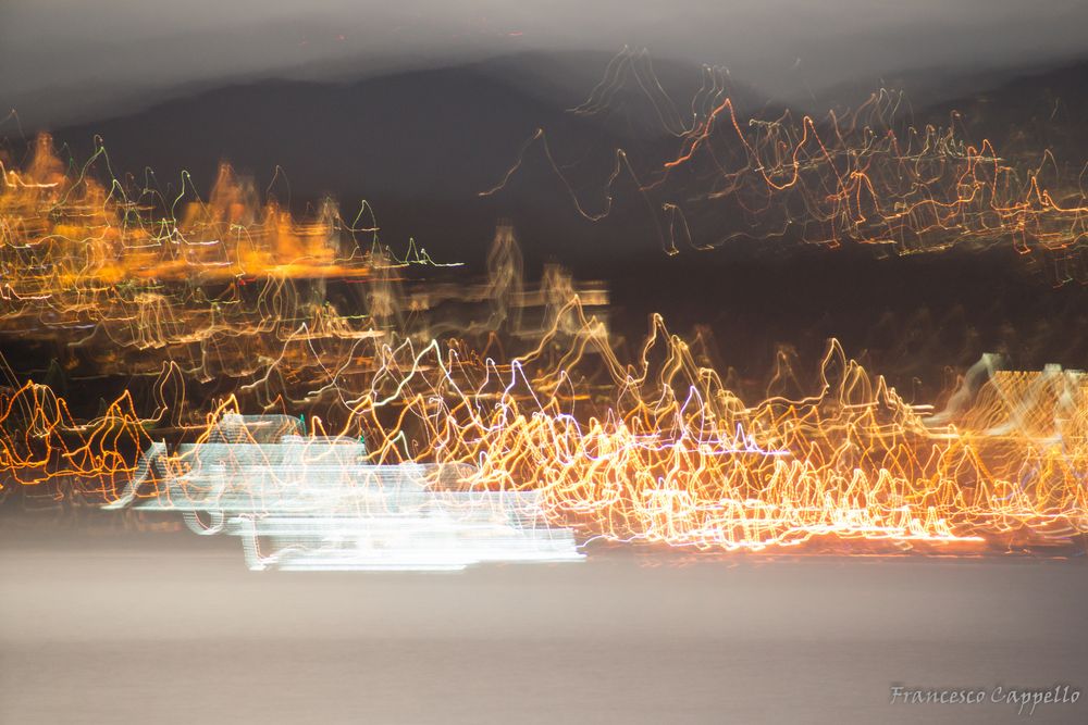 Light Art am Luganersee (2)