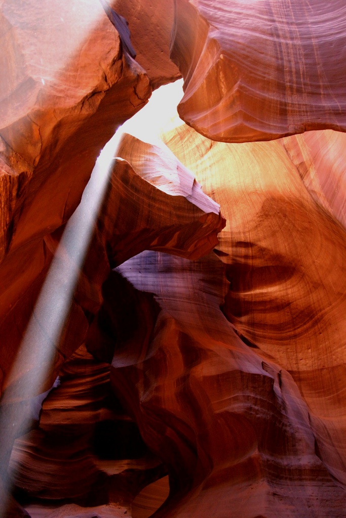 Light Beam im Antelope Canyon