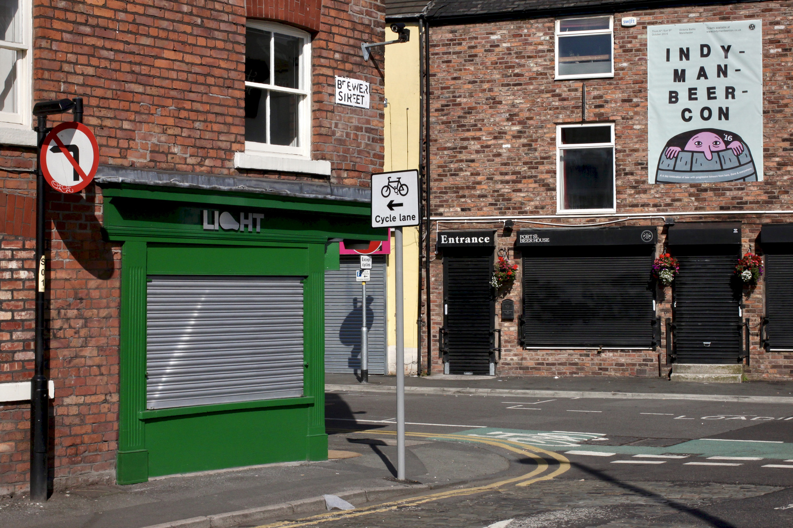 Light, Brewer Street, Ducie Street Junction, Manchster, UK