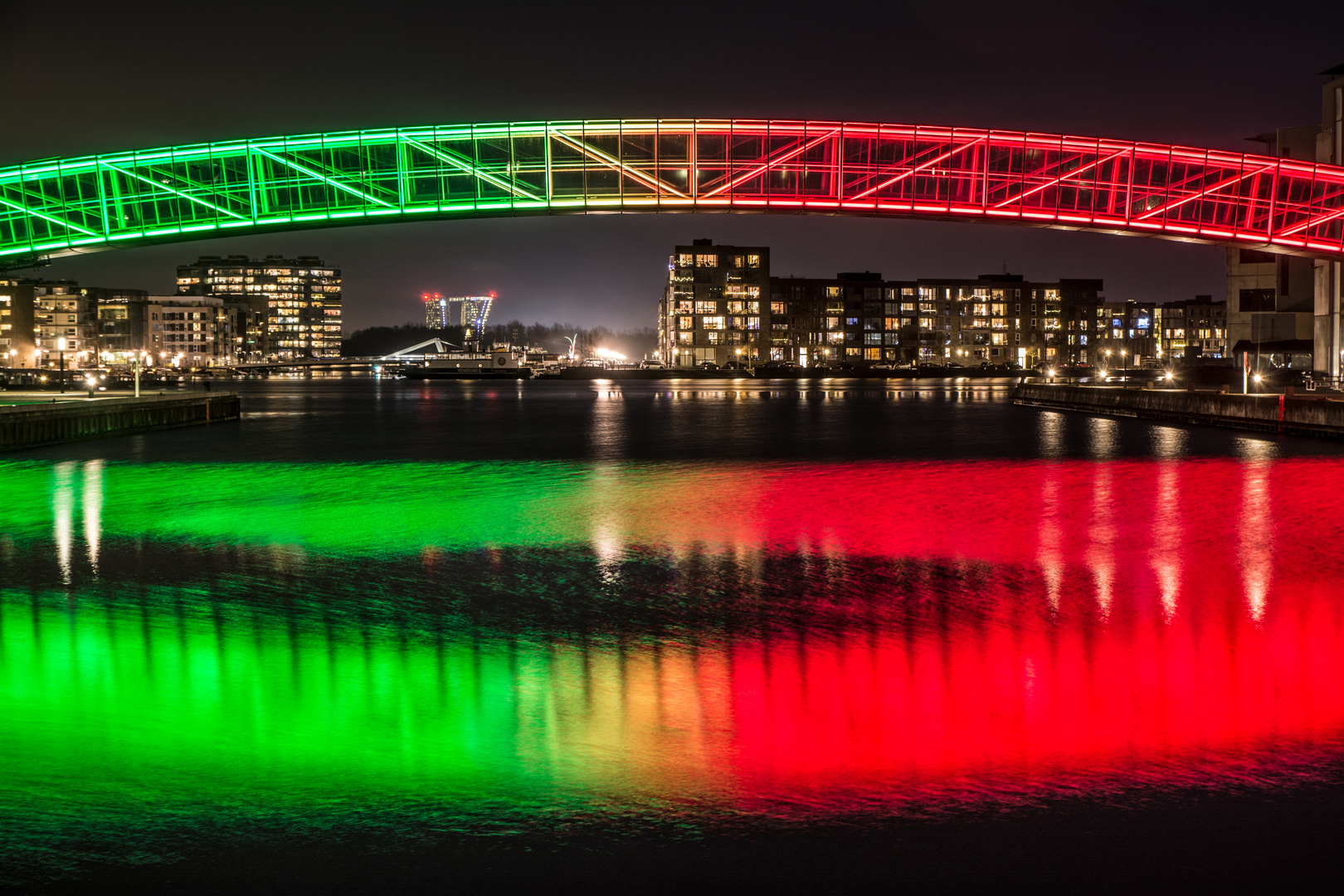 Light Bridge Aalborg University in Copenhagen