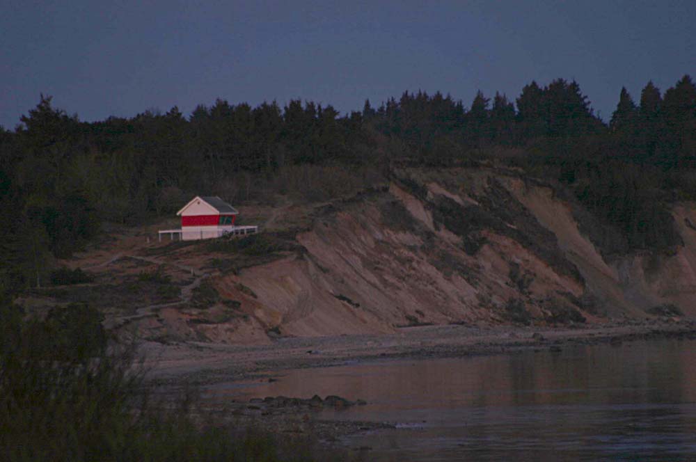 Light-Haus auf der Insel Fur