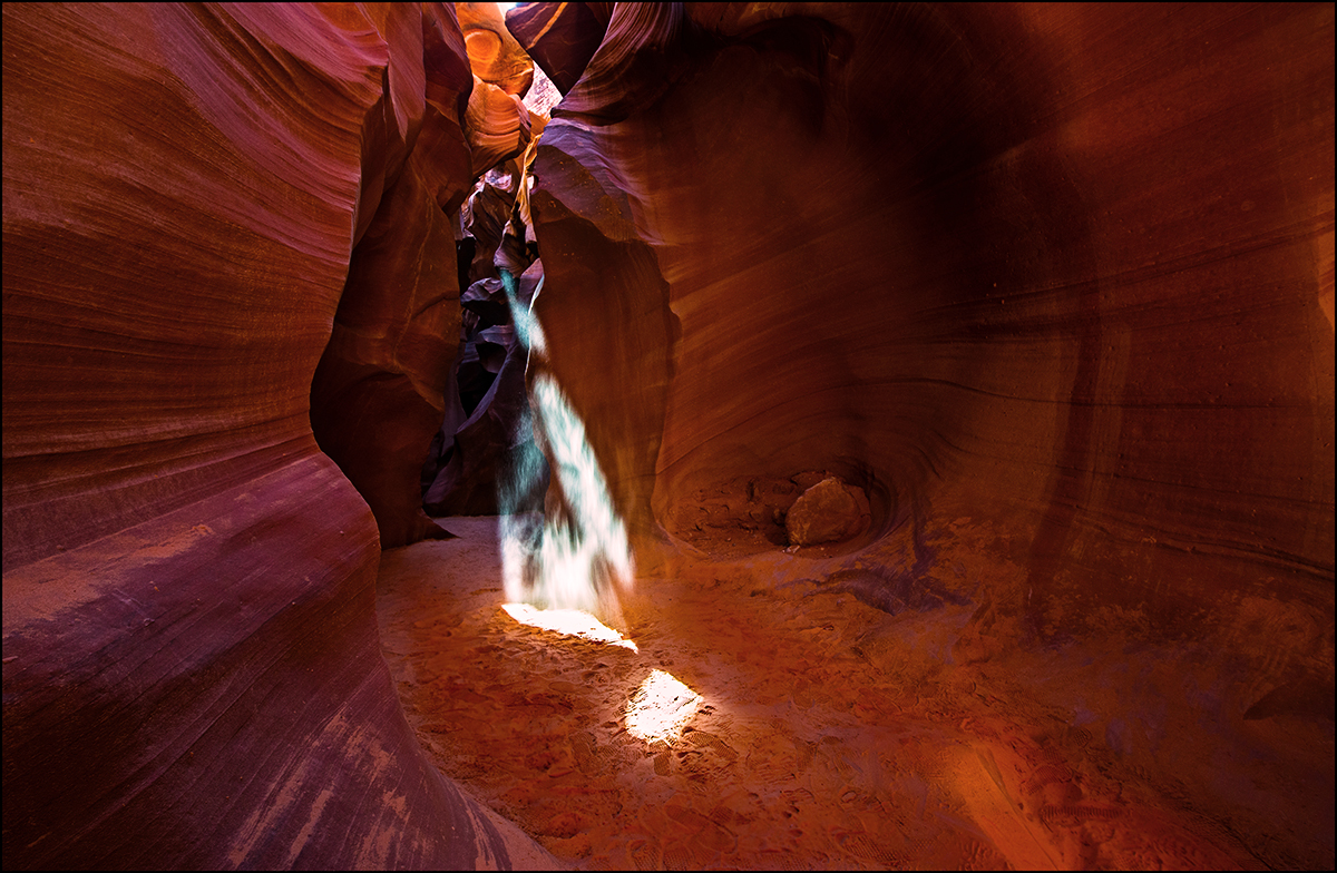 Light in the Lower Antilope Canyon