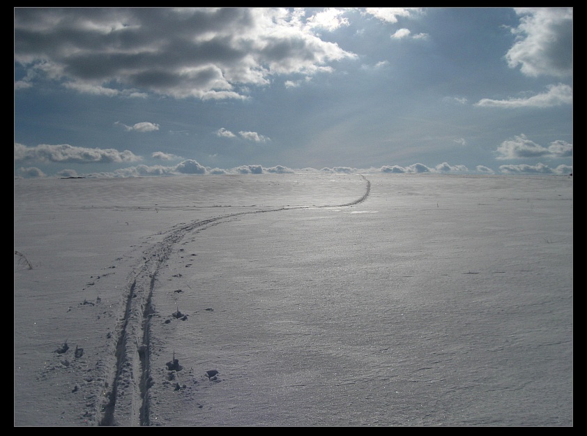 light on the road..