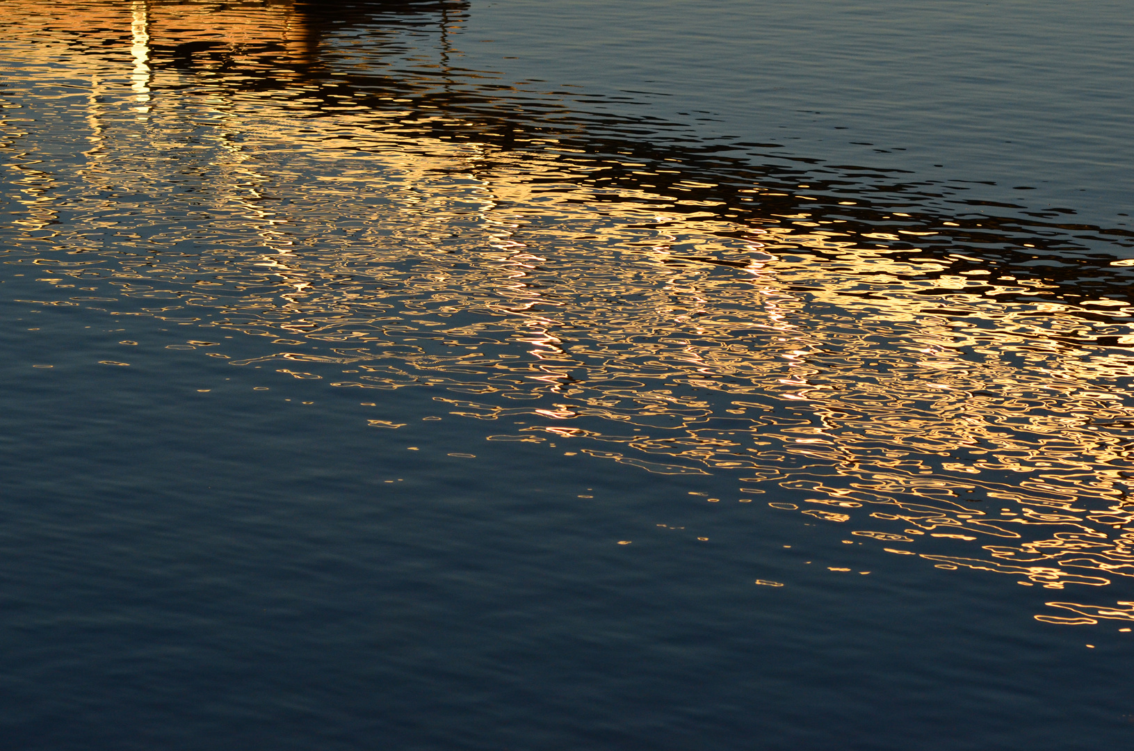 light on the water