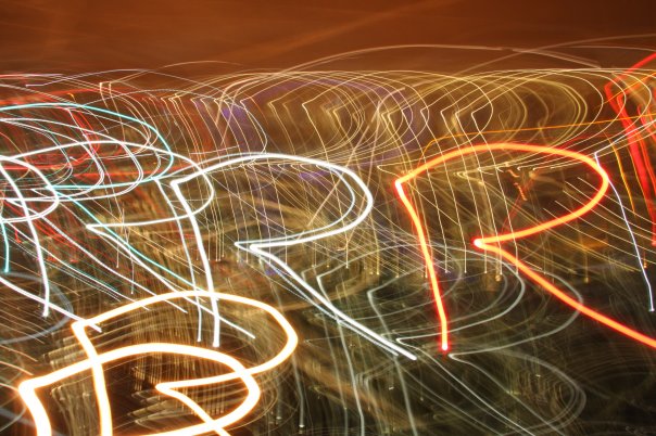 Light Painting in the Streets of New York City