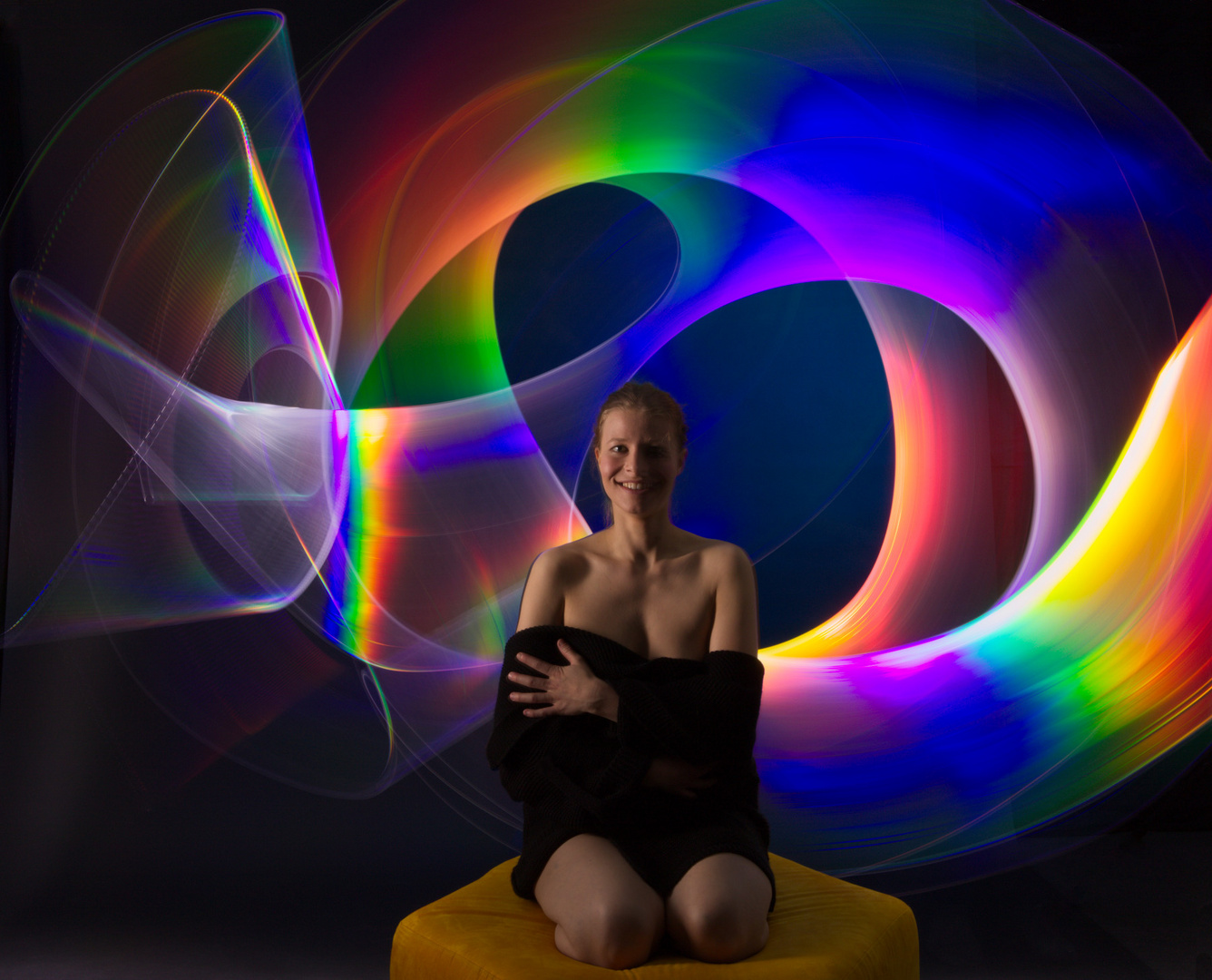 Light Painting und Model - Langzeitbelichtung trifft Kurzzeitbelichtung