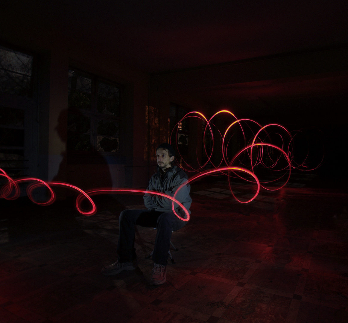 light painting + urbux