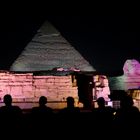 Light-Show 1 bei den Pyramiden (Gizeh)