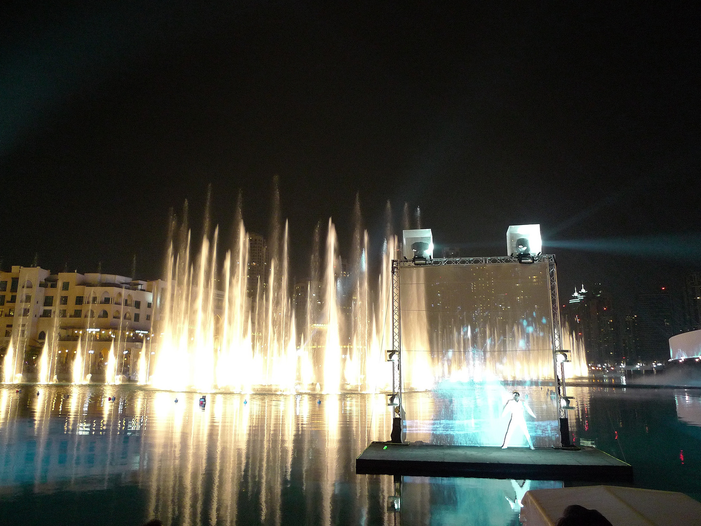 Light Show Dubai Mall Jan 2013