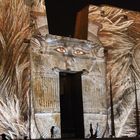 ...Light Show im Edfu Tempel...