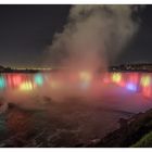 Light Show on the Niagara Falls