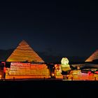 Light & Sound bei den Pyramiden von Gizeh