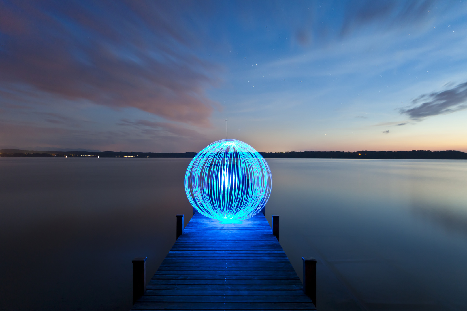 Light Sphere Starnberger See