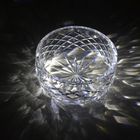 Light though a crystal bowl