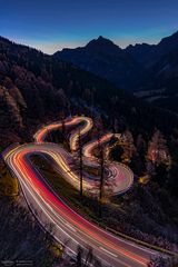 light trails