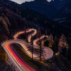 light trails