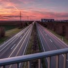 Light Trails at Sunset