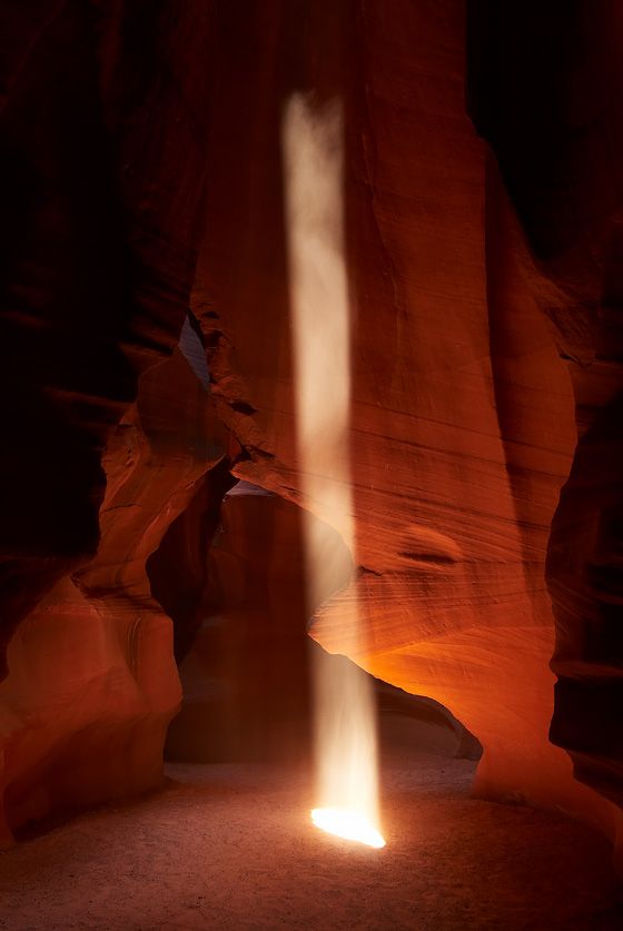 Lightbeam In The Upper Antelope Canyon