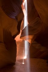 Lightbeams im Antelope Canyon